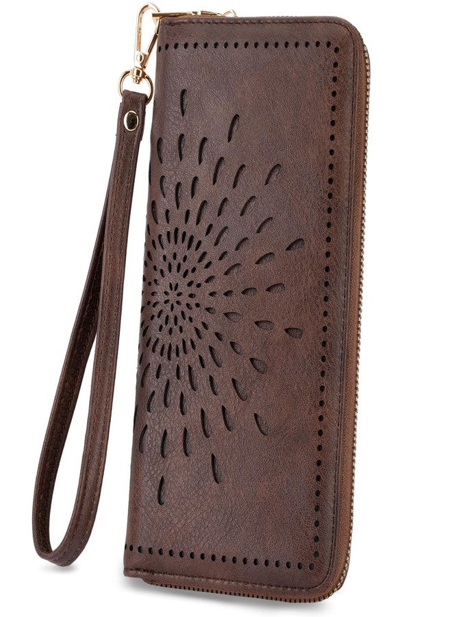 APHISON Women's Wallets Large Capacity Clutch Wallet For Women Ladies Wallets Clearance Credit Card Holder Womens RFID Wallet Cell Phone Purse - Image 1