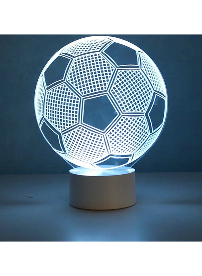 3D LED Optical Illusion Lamp White 22x15x5centimeter - Image 5