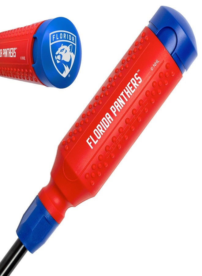 MEGAPRO® NHL® Team Edition Multi-bit Screwdriver | Officially Licensed NHL® Gear | Durable, Ergonomic, Pro-Grade Screwdriver (Florida Panthers™) - Image 1