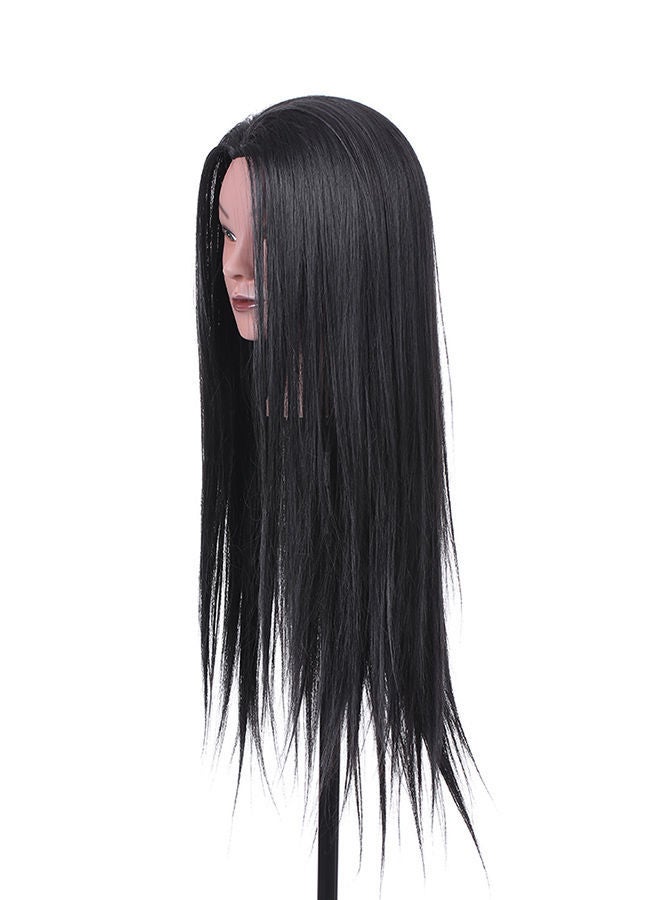 نيبمينينت رأس دمية للتدريب على تصفيف الشعر أسود 23بوصة - Image 4