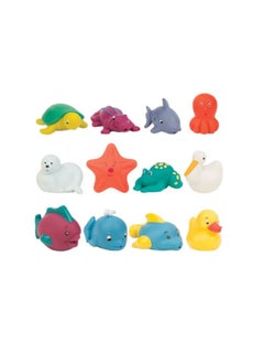 BATTAT Sea Bath Buddies 12 Pcs  - Image 1