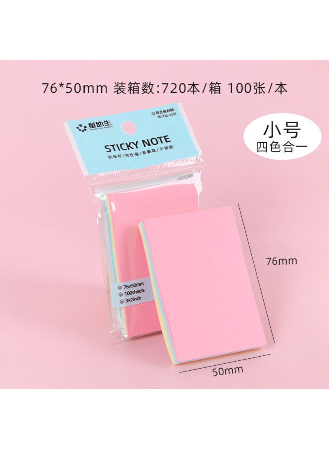 HELPS Office Stationery Small Post-it Notes Spot Student Notes Tear Creative Cute Notes Index Notes - Image 1