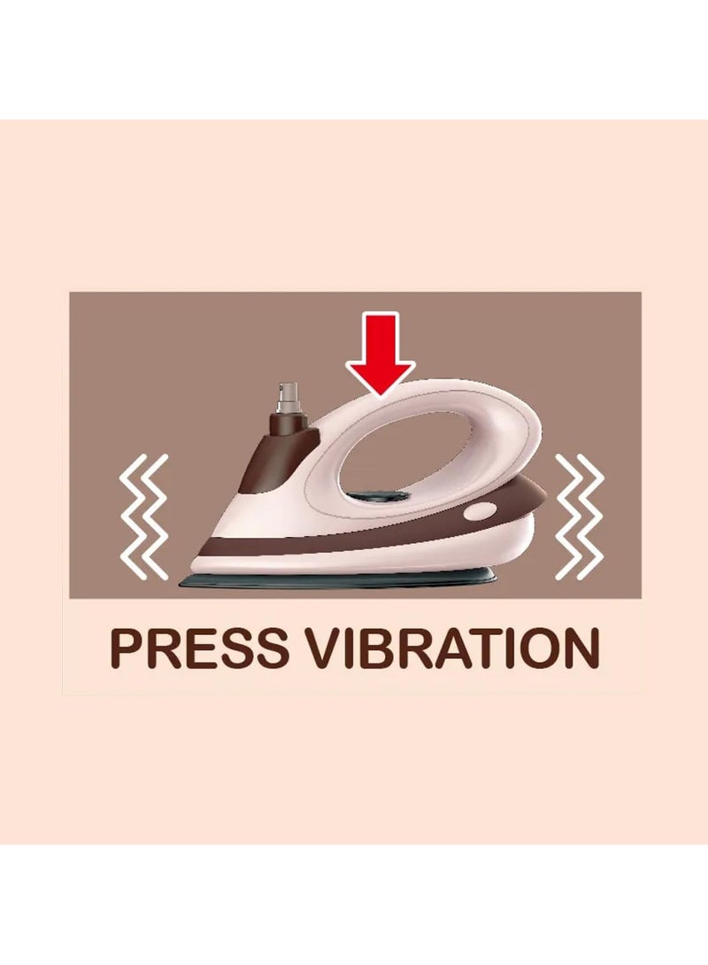 Ironing and pretend play set for children – Includes a small ironing board, a safe plastic iron, and a side basket, with a realistic design that mimics adult tools.  This set helps develop children's hand-eye coordination and fine motor skills, and fosters a love of organization and responsibility through imaginative play. Suitable for children 3 years and older. - Image 3