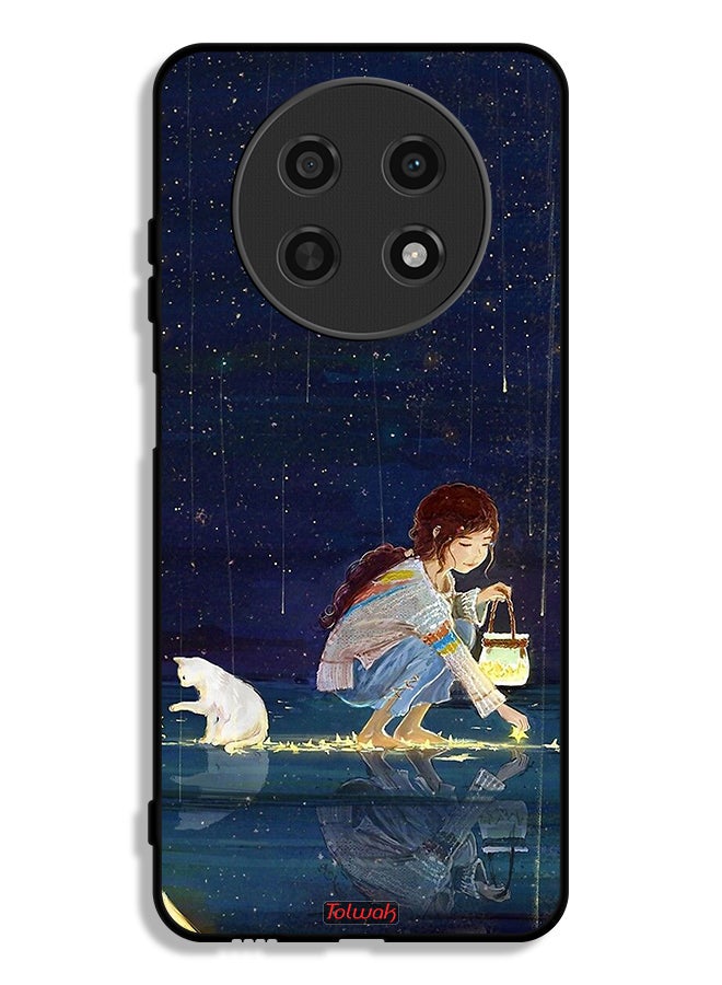 Tolwak Huawei nova Y91 Protective Case Cover Collecting Stars Art - Image 1