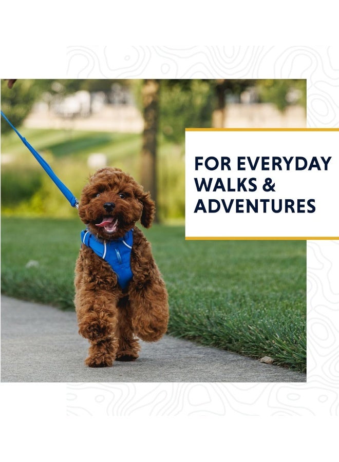 RUFFWEAR حزام رافوير الأمامي، حزام قوي خفيف الوزن بطول 5 أقدام مع مقبض مبطن ومشبك كروكس دوار آمن، حزام مسطح مضغوط من توبلوك - Image 2
