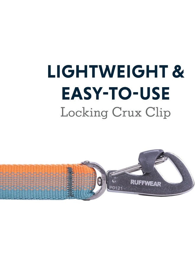 RUFFWEAR حزام رافوير الأمامي، حزام قوي خفيف الوزن بطول 5 أقدام مع مقبض مبطن ومشبك كروكس دوار آمن، حزام مسطح مضغوط من توبلوك - Image 3