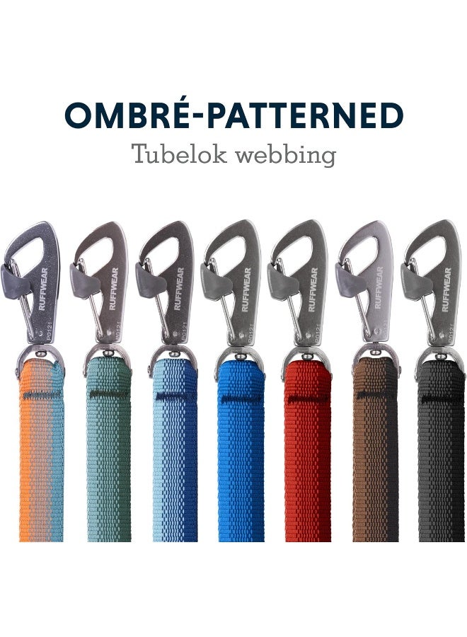 RUFFWEAR حزام رافوير الأمامي، حزام قوي خفيف الوزن بطول 5 أقدام مع مقبض مبطن ومشبك كروكس دوار آمن، حزام مسطح مضغوط من توبلوك - Image 4