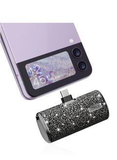 iWalk iWALK Small Portable Power Bank 4500mAh Power Bank, C-Type Diamond-Black  - Image 2