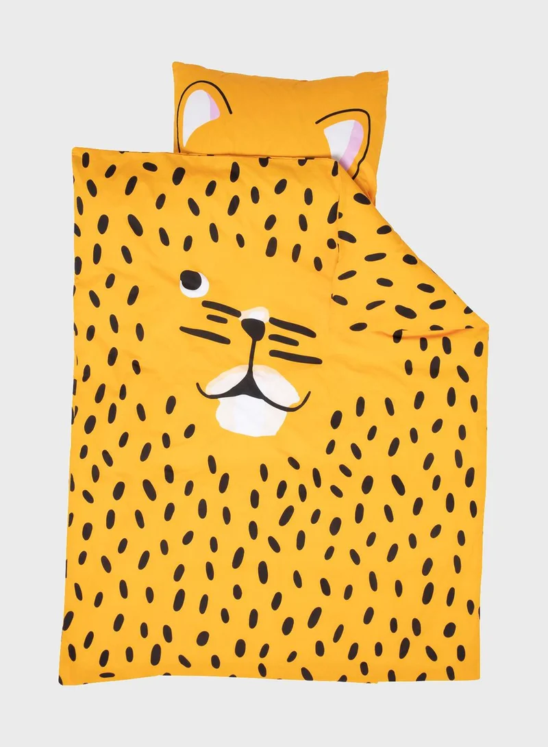 Hema Kids Tiger Printed Bedding  Set 120x150cm