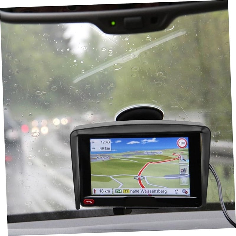 حزمة من 3 واقيات شمسية محمولة لنظام تحديد المواقع العالمي (GPS) لجهاز ملاحة السيارة، توفر حماية مثالية من الشمس - Image 4