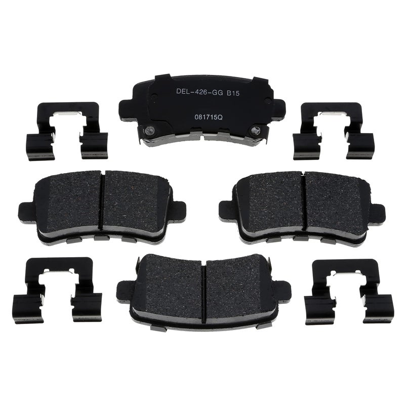 ACDelco Gold 17D1430ACH Ceramic Rear Disc Brake Pad Set - Image 3