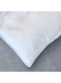 DANUBE HOME Serene 3 - Pieces Cotton King Duvet Cover Set Soft, Breathable, And Comfortable Bedding Elegant And Durable Duvet, Pillow Shams for a Luxurious Bedroom Makeover 220x230 cm, 50x75 cm - White  - Image 2