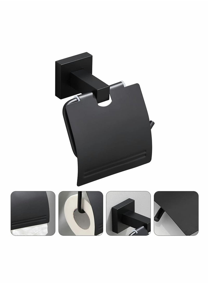 KASTWAVE - KASTWAVE Toilet Tissue Roll Dispenser Toilet Roll Holder Bathroom Kitchen Wall Mount Toilet Paper Roll Holder for Bathroom Kitchen Washroom - Image 1