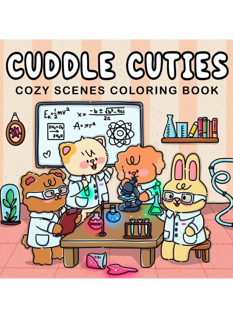 general Spooky Cutie: Coloring Book for Adults and Teens Featuring Adorable Creepy Creatures in Cozy Hygge Moments for Relaxation