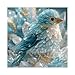 IdeaBazar 3D Crystal Bird Puzzles for Adults 1000 Pieces Art Cute Gem Animal Fun Jigsaw Puzzles Challenging Beautiful Wildlife Jewel Blue Puzzle - Image 4
