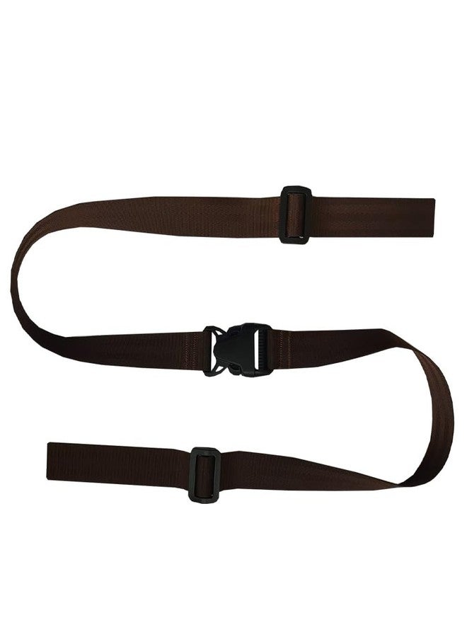 HDHYK High Chair Safety Belt,Child Infant Safe Strap Baby 2 Point Safety Belt，for Pushchair,HighChair,Child Chair etc.(Brown) - Image 2