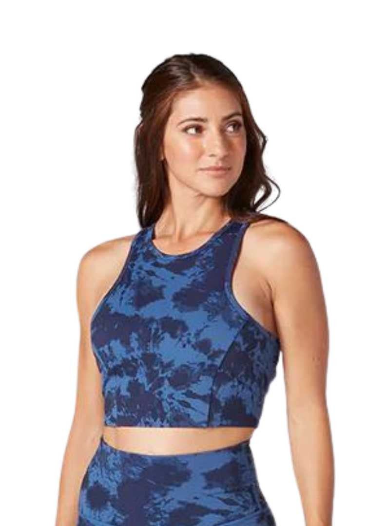 TAVI ACTIVE LONG LINE BRA DEEPWATER TIE DYE - Image 2