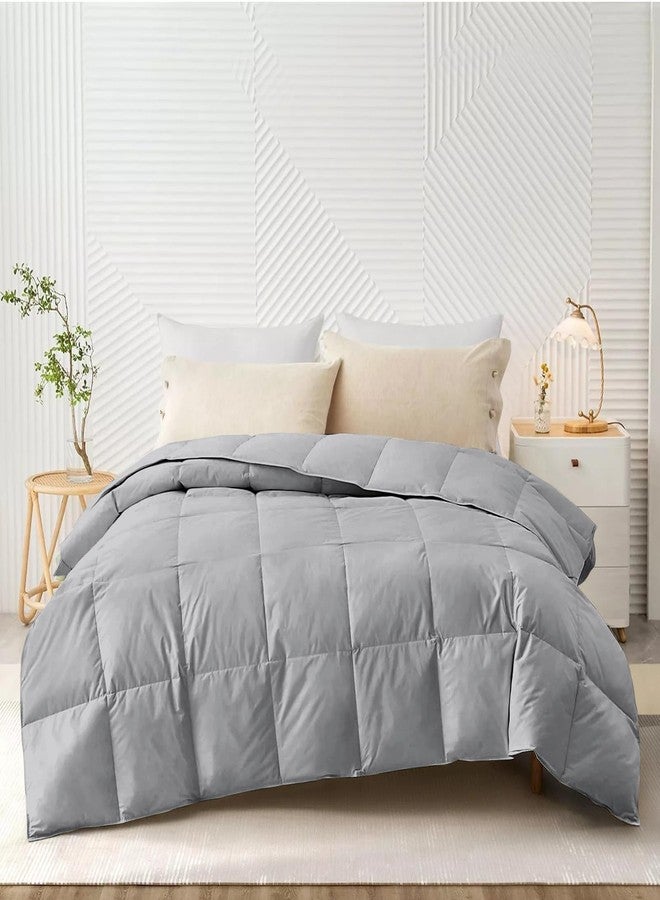AYANSHI BEDDING Super Soft 100 GSM Ac Blanket/Ac Comforter King Size Bed Summer Comforter Microfibre Lightweight (90" X 106" Inches) - King Size Bed Comforter - Silver Grey Color - Image 1