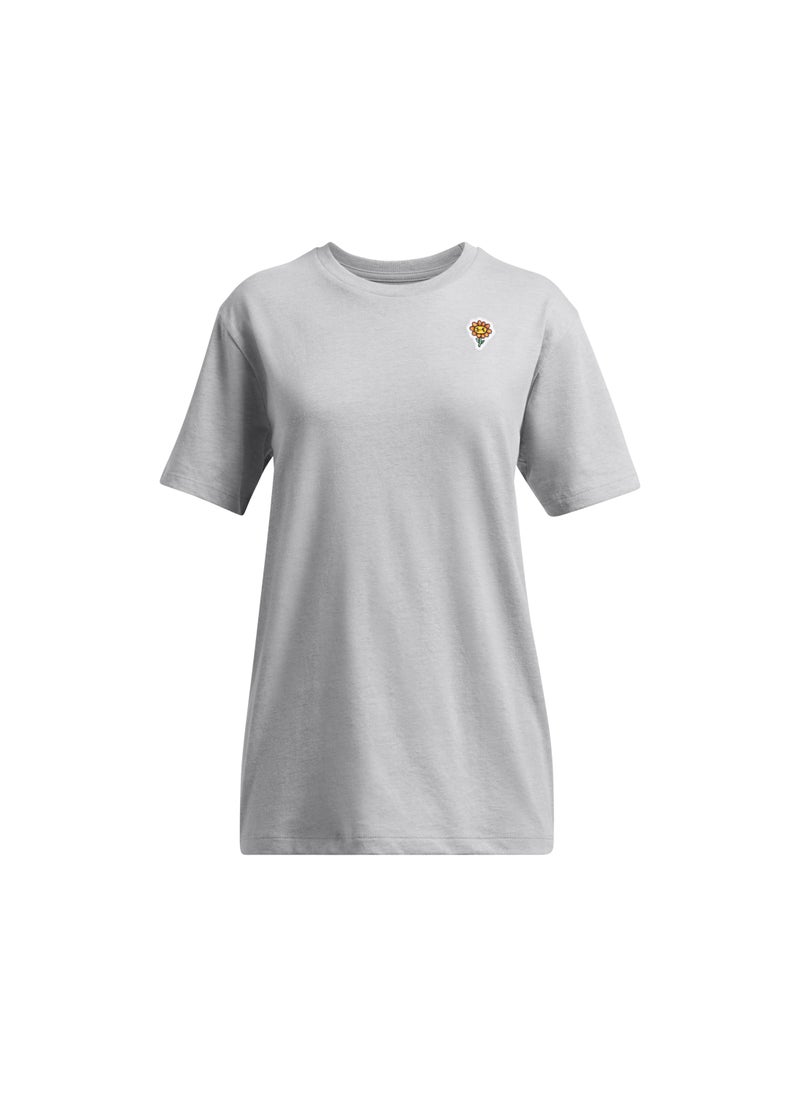 UNDER ARMOUR Girls' Nurture Game Oversized T-shirt  - Image 1