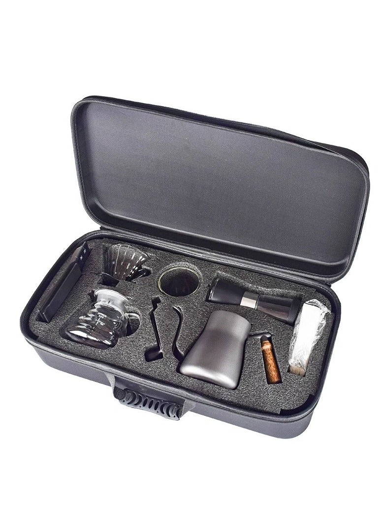 بلومنغ تايم طقم ماكينة صنع القهوة 7 قطع مع حقيبة حمل محمولة - Image 3