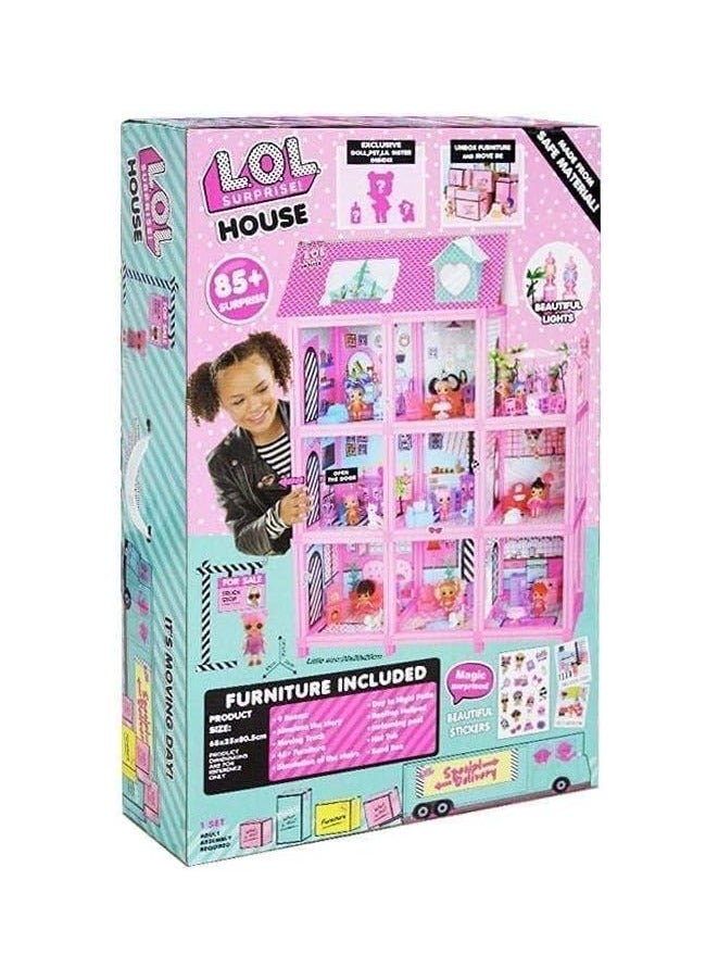plastic doll house  - Image 2