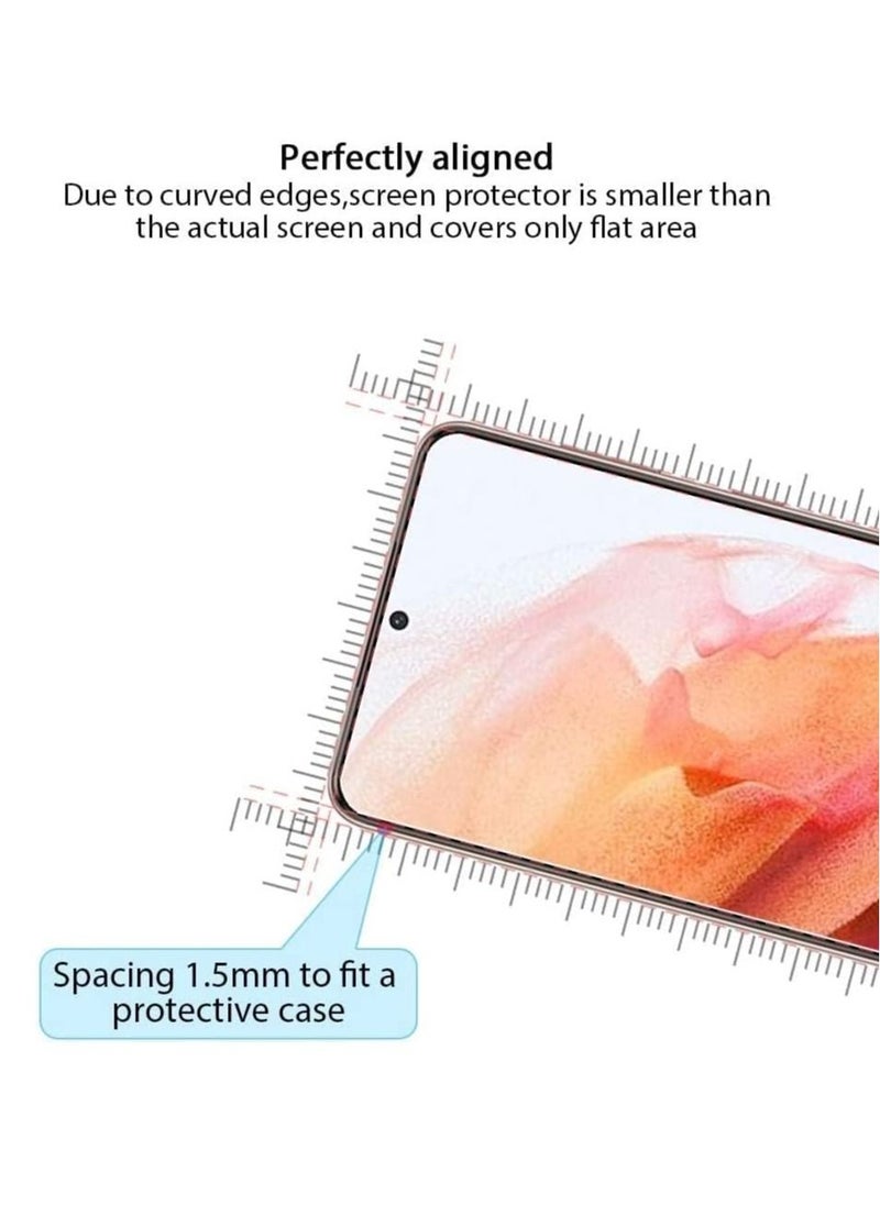 LEDIN - Compatible with Samsung Galaxy S23 Plus Screen Protector UV,Full Coverage Full Glue 3D Curved Tempered Glass for Samsung Galaxy S23 Plus 5G Clear (Samsung Galaxy S23 Plus) - Image 1