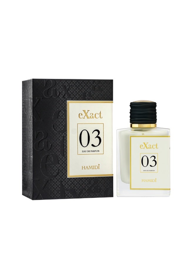 Hamidi Exact 03 CL BLUE Eau De Parfum For Man, 100ML, Perfumes For Men, Zesty Fragrance With Grapefruit, Smoky Incense, And Sandalwood, Luxury Long Lasting Scent For Him - Image 5