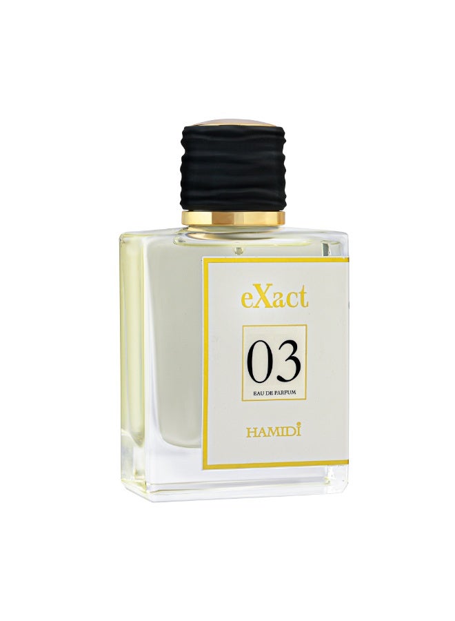 Hamidi Exact 03 CL BLUE Eau De Parfum For Man, 100ML, Perfumes For Men, Zesty Fragrance With Grapefruit, Smoky Incense, And Sandalwood, Luxury Long Lasting Scent For Him - Image 2