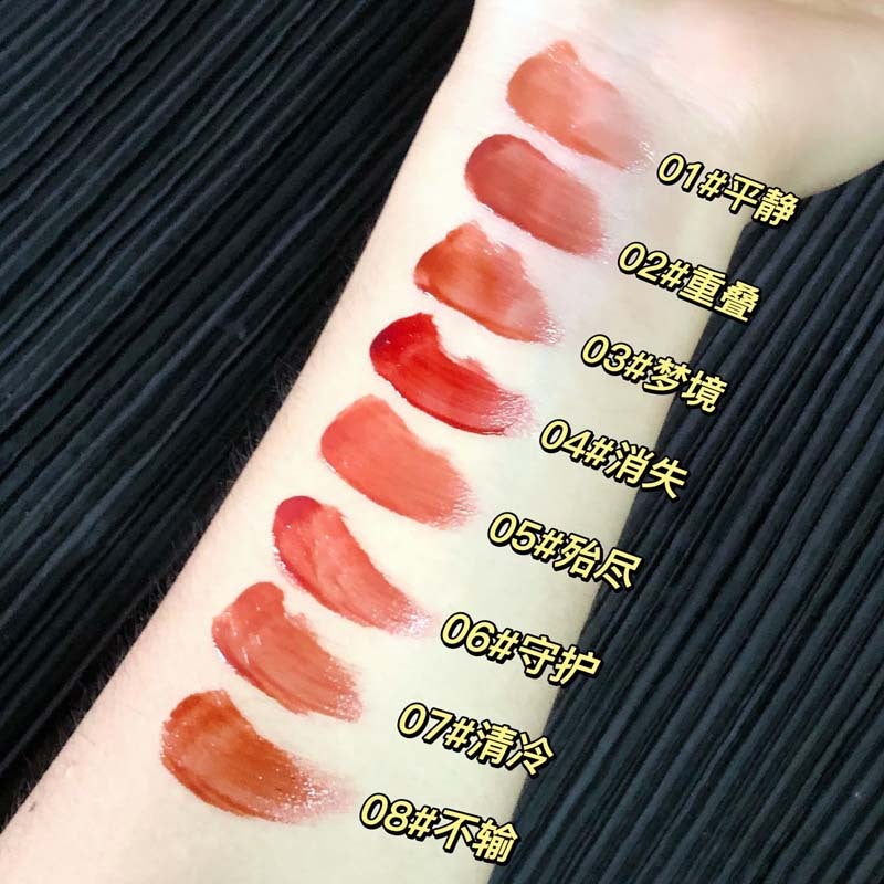 Herorange ~ Glacier Rock Mirror Lip Glaze Lasting Moisturizing Non-Stick Cup Plain Face White Water Light Feeling Glass Lip Gloss - Image 5