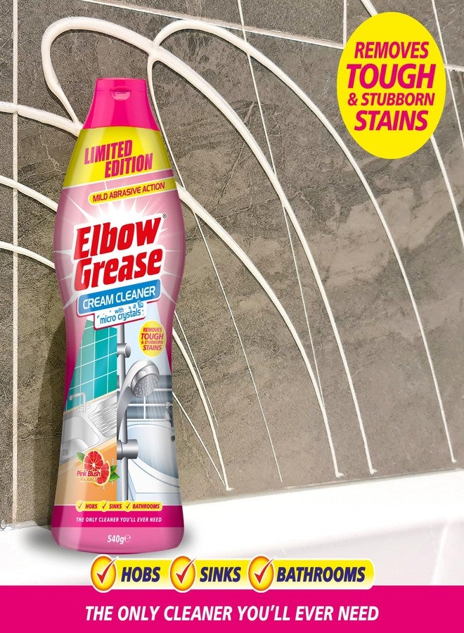 Elbow Grease Cream Cleaner With Micro Crystale 540ml Pink - Image 5