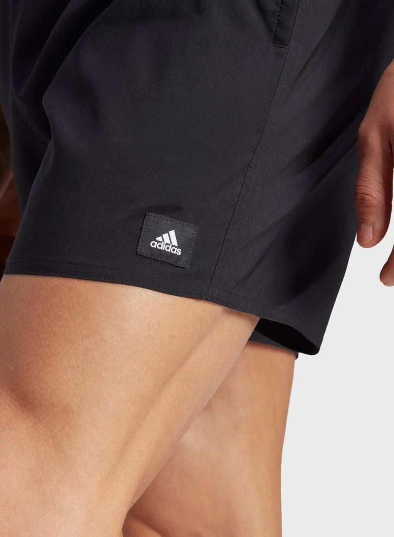 adidas شورت سباحة سادة كلاسيك