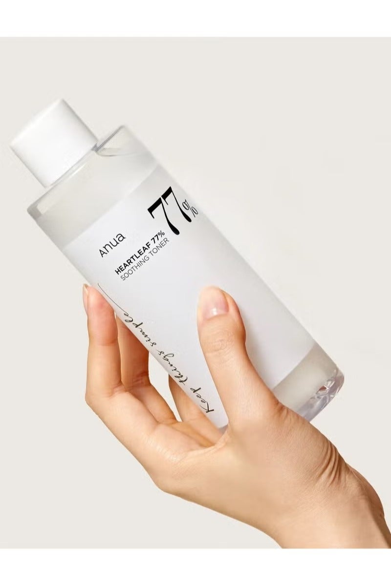 Anua Wonder Heartleaf 77% Soothing Toner I Ph 5.5 Trouble Care, Calming Skin, Refreshing, Hydrating, Purifying, Cruelty Free, Vegan 250Ml - Image 3