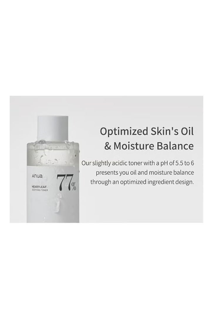 Anua Wonder Heartleaf 77% Soothing Toner I Ph 5.5 Trouble Care, Calming Skin, Refreshing, Hydrating, Purifying, Cruelty Free, Vegan 250Ml - Image 4