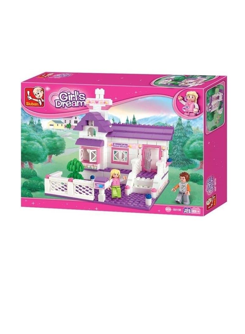 Sluban - Girl's Dream Honey Cabin Bricks Set 193 Pieces - M38-B0156 - Image 1