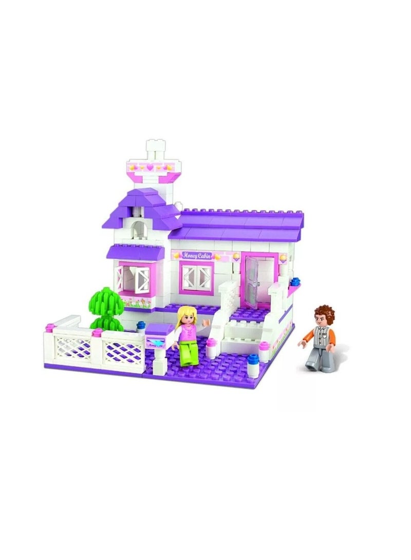 Sluban - Girl's Dream Honey Cabin Bricks Set 193 Pieces - M38-B0156 - Image 2