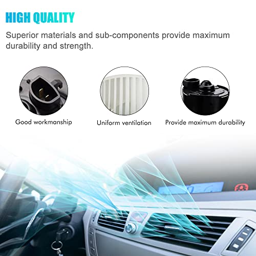 A ABIGAIL HVAC Blower Motor Compatible with 1997-2014 Ford E150 E250 E350 Super Duty E-Series Econoline Replaces # YH-1825, 4P1589 XC2Z-19805-BA, 700022 - Image 3