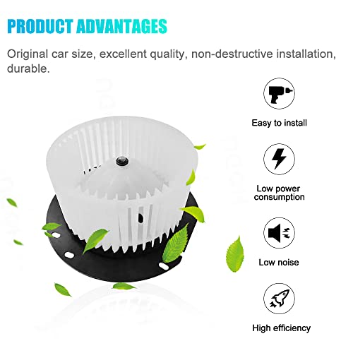 A ABIGAIL HVAC Blower Motor Compatible with 1997-2014 Ford E150 E250 E350 Super Duty E-Series Econoline Replaces # YH-1825, 4P1589 XC2Z-19805-BA, 700022 - Image 2