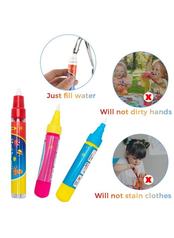 wonuu Water Doodle Pens Replacement Water Pen, Drawing Doodle Pens For Aqua Water Doodle Mat (Pack Of 6) - Image 3