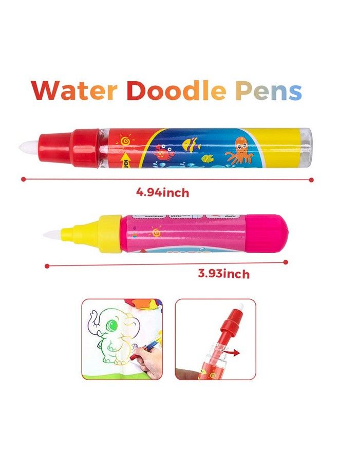 wonuu Water Doodle Pens Replacement Water Pen, Drawing Doodle Pens For Aqua Water Doodle Mat (Pack Of 6) - Image 4