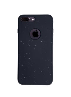 LEEKA غطاء حماية من السيليكون PKK بتصميم منقط جديد لهاتف iPhone i7 Plus باللون الأسود 