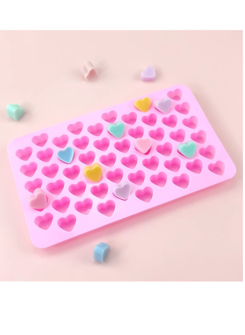 55 Cavitiy Mini Heart Shaped Candy Moulds Silicone Chocolate Soap Mold Ice Cube Tray  - Image 5