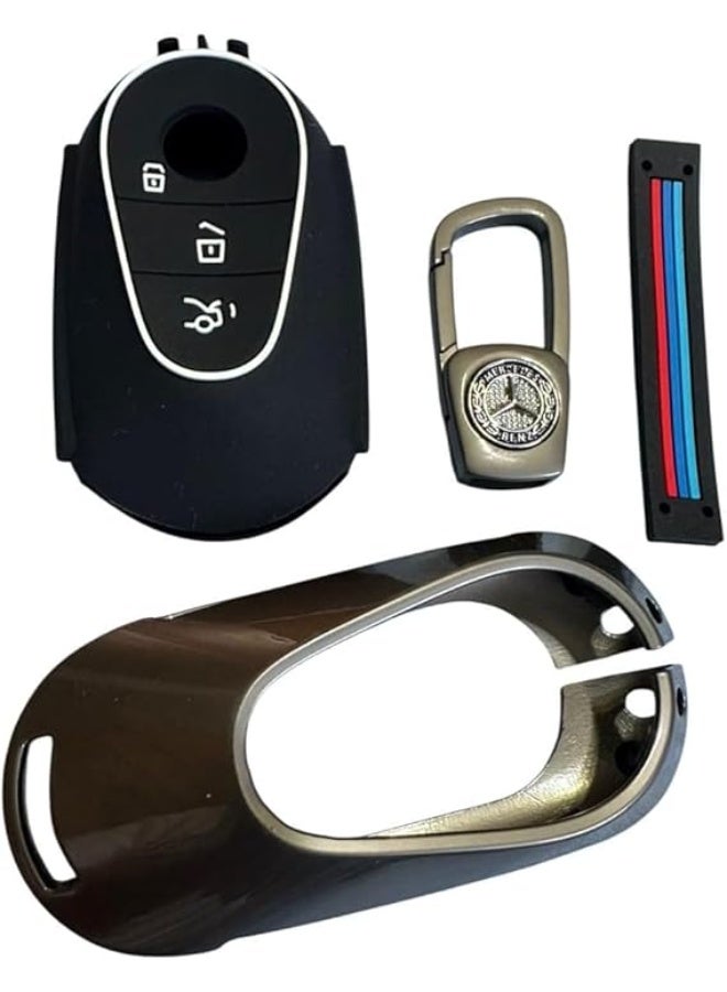 UShop U-Shop Metal Cover Protective Case ✔ for Mercedes-Benz C-Class / A-Class Car Keys - Image 5