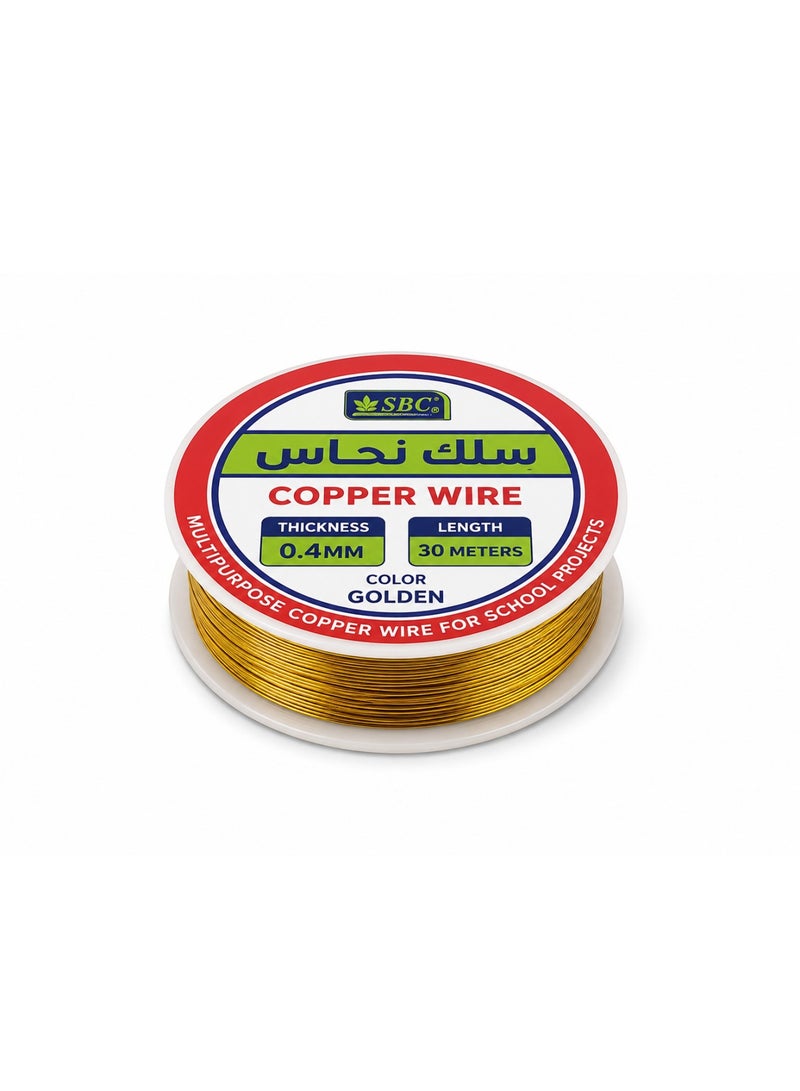 SBC 1-Piece Multipurpose Copper Wire For School Projects - Image 1