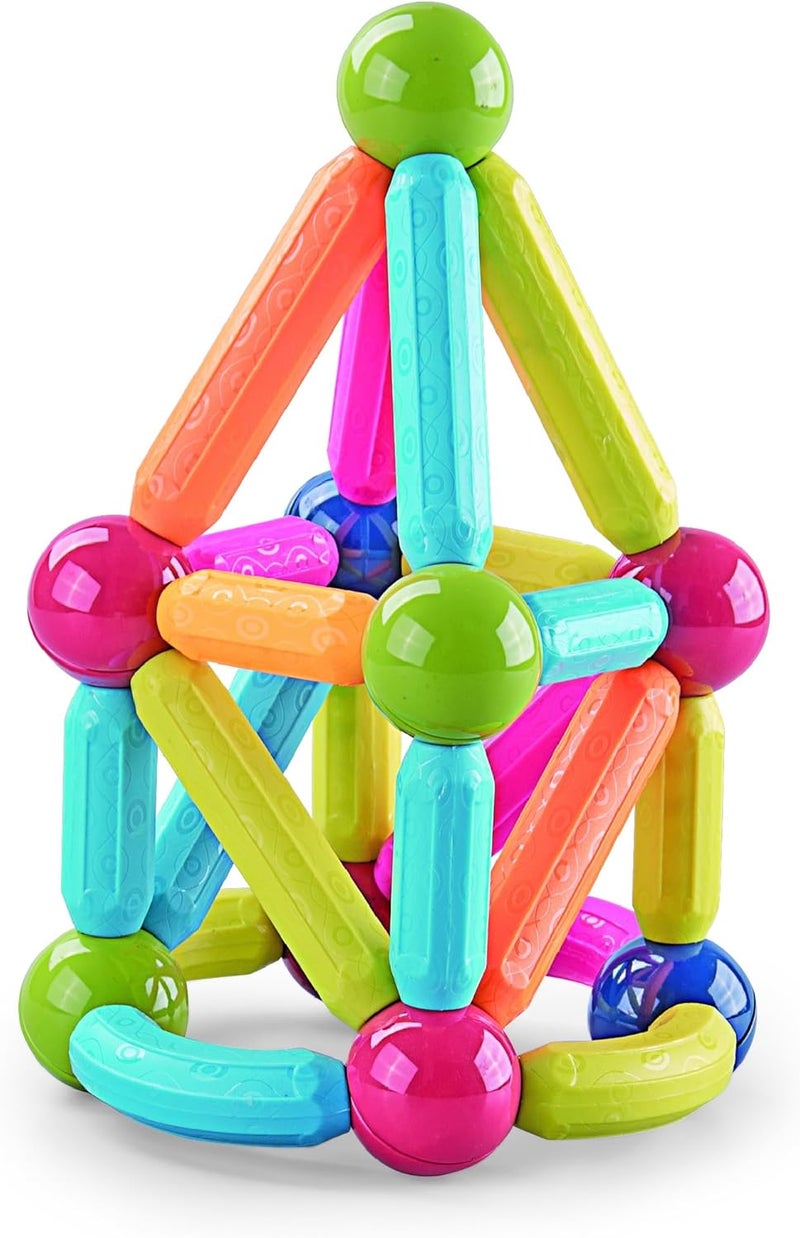 NewBoy Snap Bars Magnetic Builder Set (64pcs) - Image 2