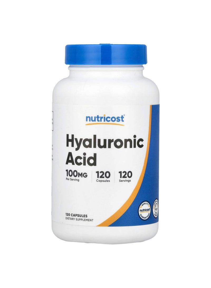 Hyaluronic Acid , 100 mg , 120 Capsules