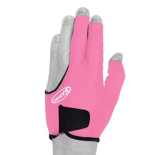 KAMUI Billiard Glove Quickdry for Left Hand Pink XLarge - Image 3