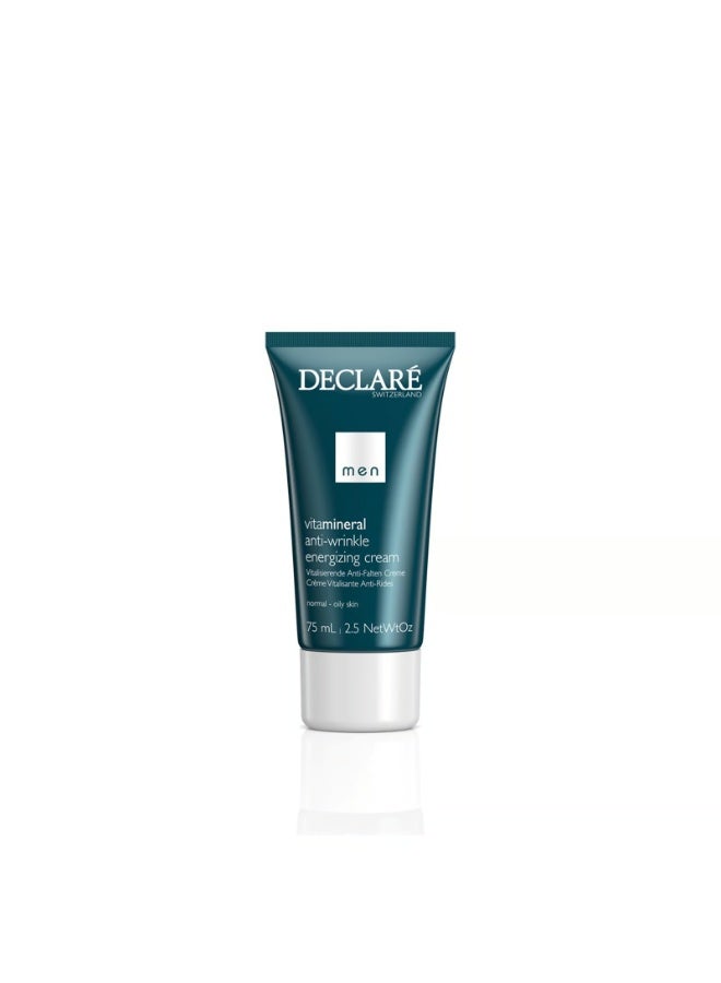 Declare Declaré Men VitaMineral Anti-Wrinkle Energizing Cream 75ml - Image 1
