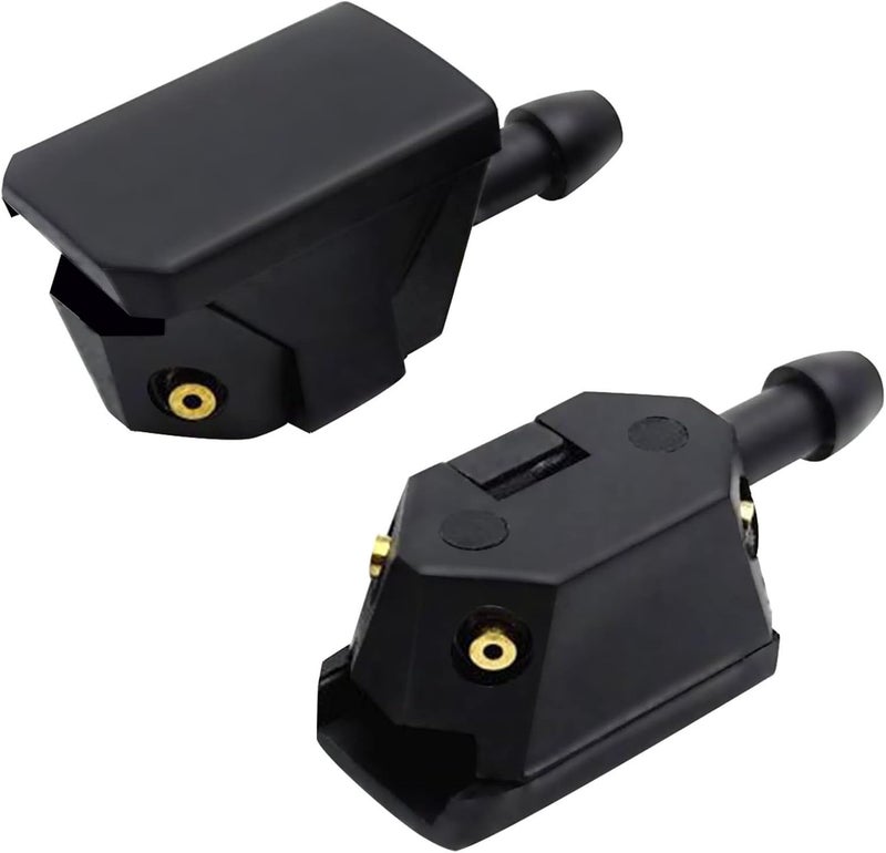 cheekyglo Car Front Windshield Washer Nozzles Arm Mounted Jets Nozzles Washer Nozzles Car Windshield Wiper Spray Jet Universal Car Wiper - Image 1