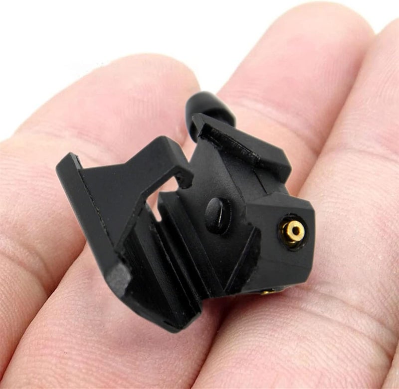 cheekyglo Car Front Windshield Washer Nozzles Arm Mounted Jets Nozzles Washer Nozzles Car Windshield Wiper Spray Jet Universal Car Wiper - Image 3