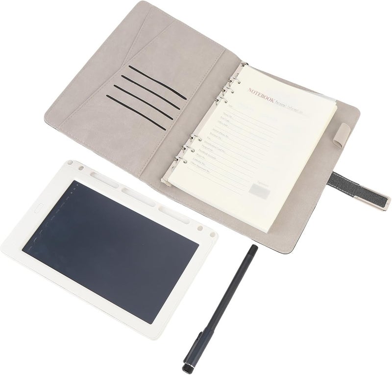 Smart Pen Notebook Set with Writing Board, Realtime Sync & OCR, Digital Pen for Note Taking Drawing, Tablet Compatible (Black) - Image 1